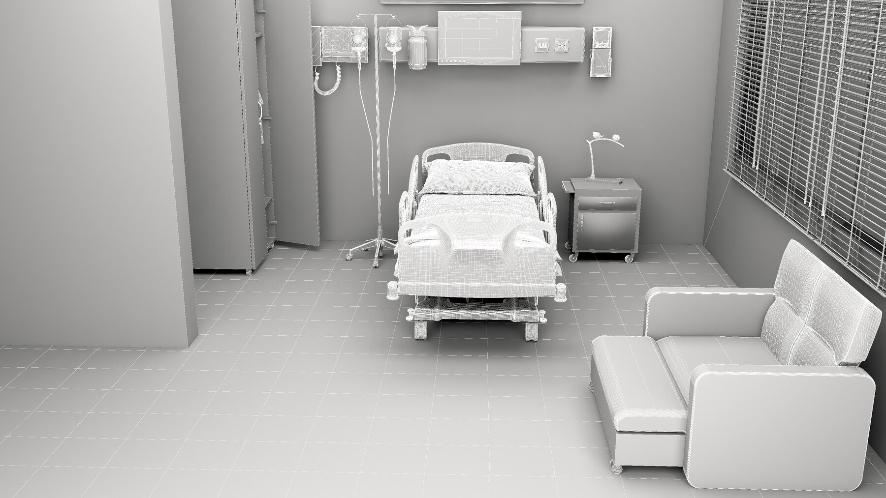 ArtStation - Hospital Room 5 - 4K | Resources