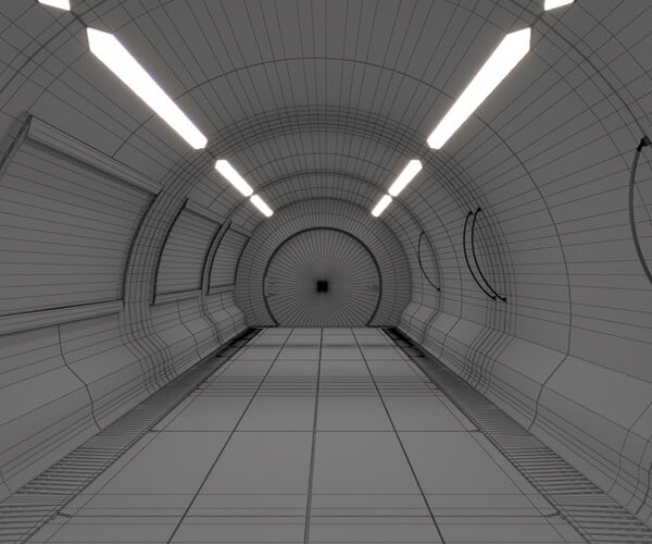 Artstation - Sci-fi Tunnel 