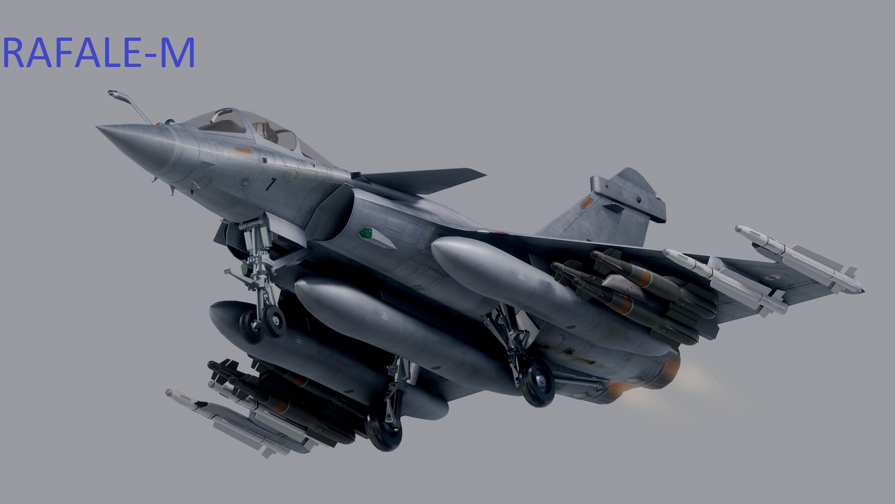 Artstation - Dassault Rafale Collection - Rigged - High Resolution 