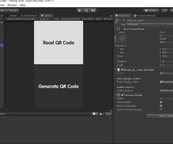ArtStation - Unity Tool - Easy QR Code | Resources