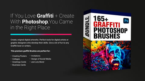165+ Graffiti Photoshop Brushes