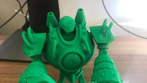 3d Printed Blitzcrank Action Figure