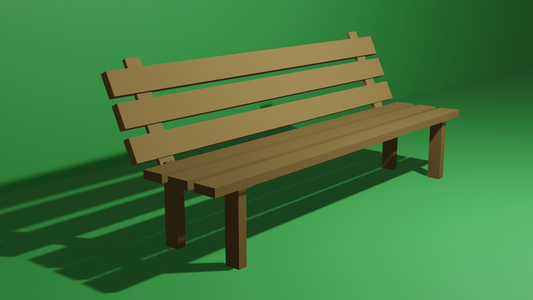 ArtStation - Park Bench