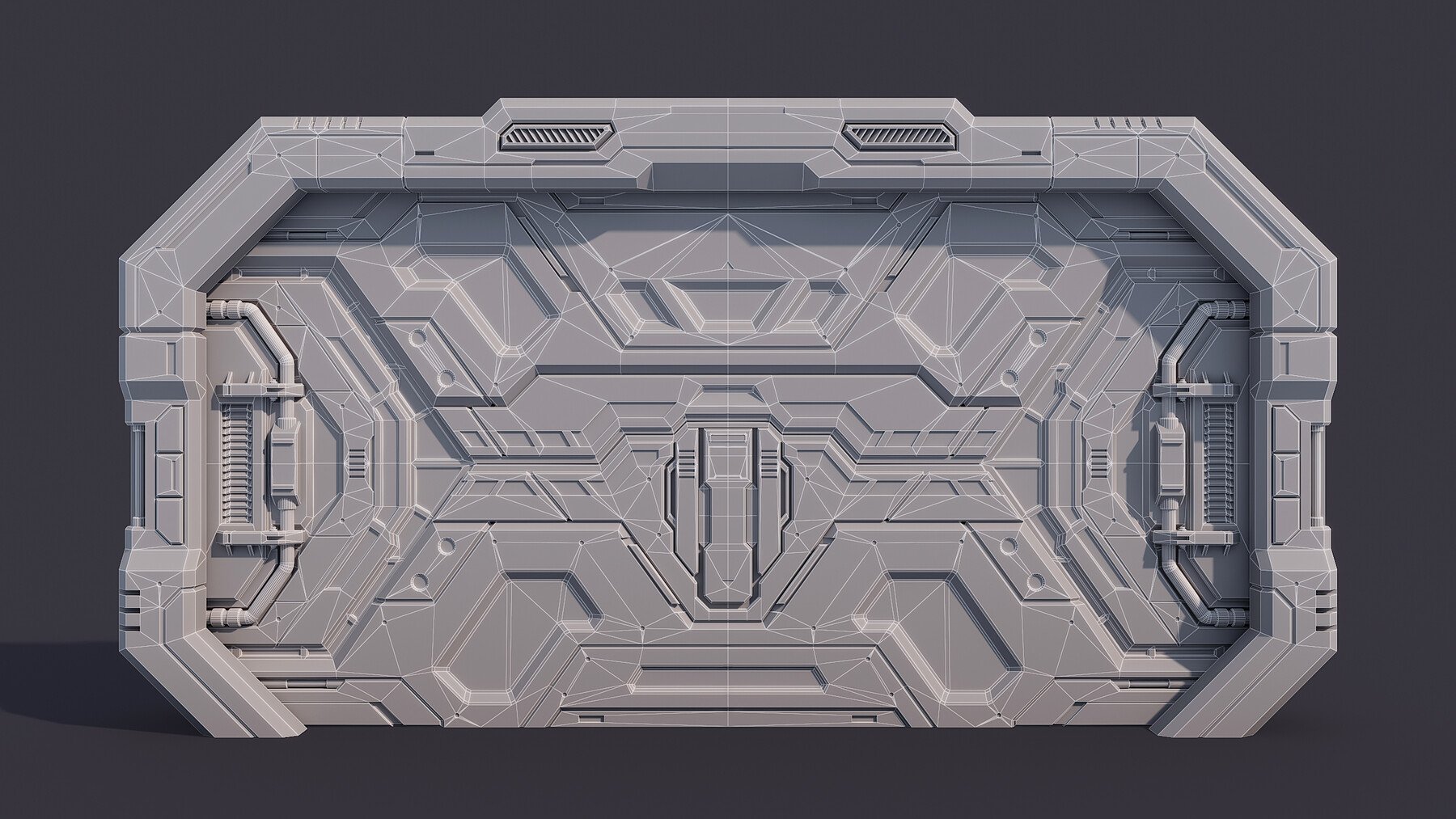 ArtStation - Sci-Fi Door Kit Vol 01 | Resources