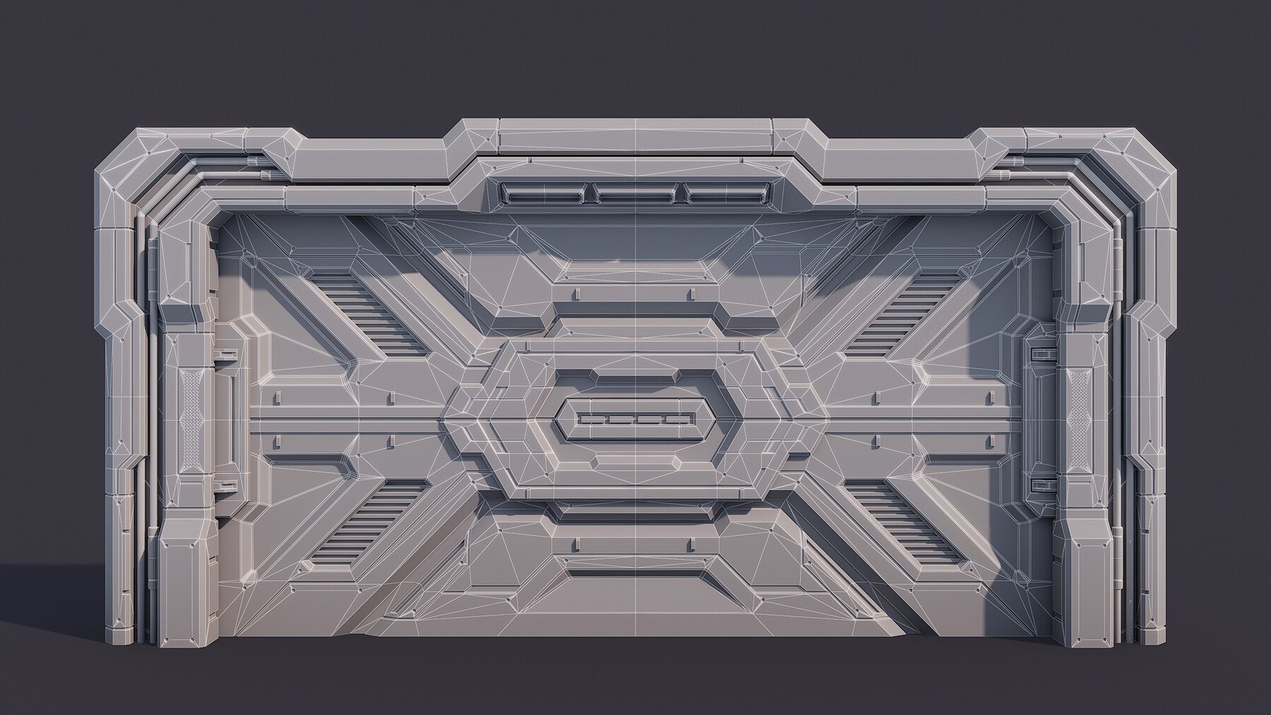 ArtStation - Sci-Fi Door Kit Vol 01 | Resources