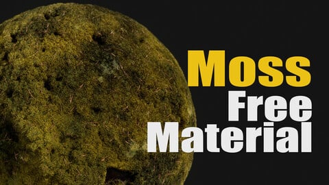 Moss Material - Substance Painter