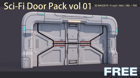 Sci-Fi Door Kit Vol 1 Free