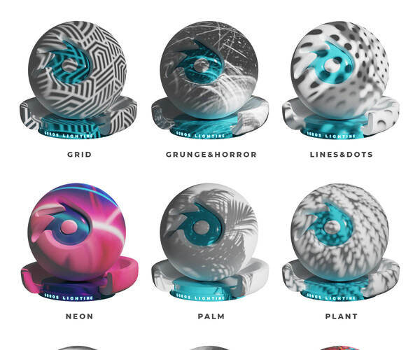 ArtStation GOBOS LIGHTING Library Resources