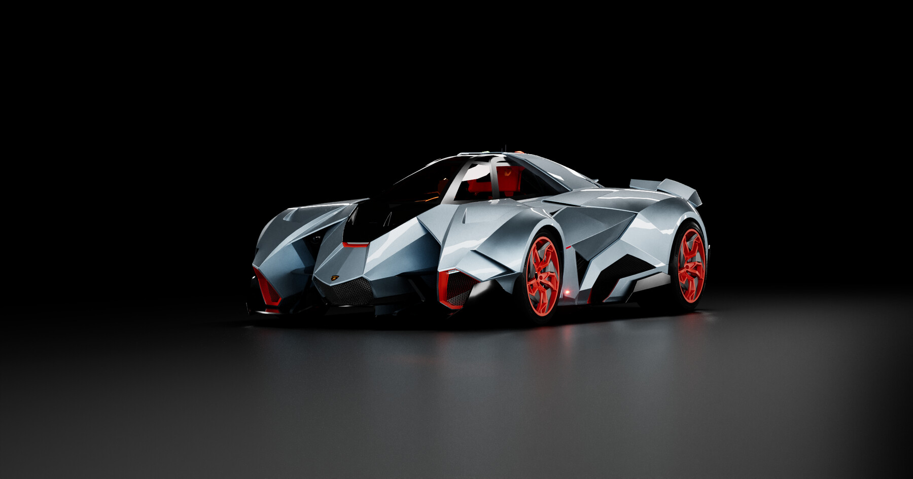 2013 Lamborghini Egoista Concept - Interior, car, HD wallpaper