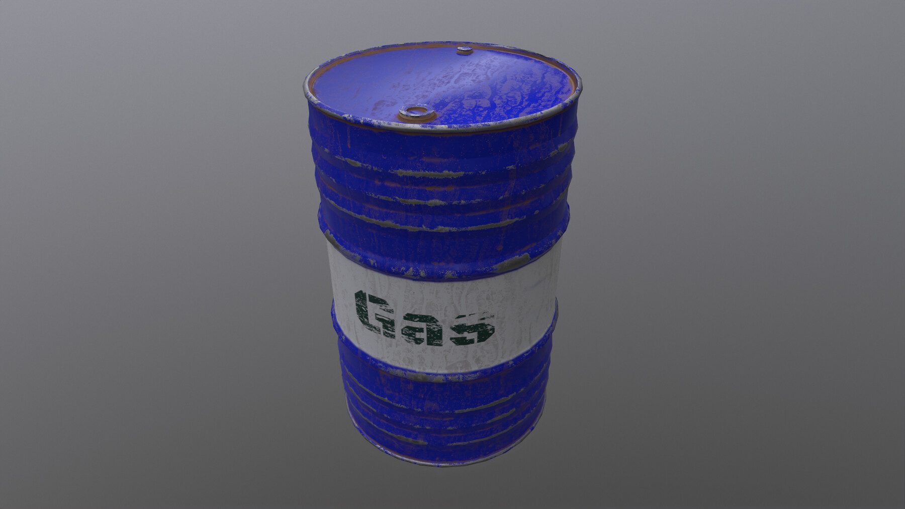 ArtStation - Gas Barrel | Game Assets