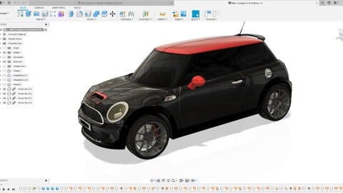 Mini Cooper S 3D Model