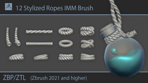 Stylized Ropes IMM Brushes