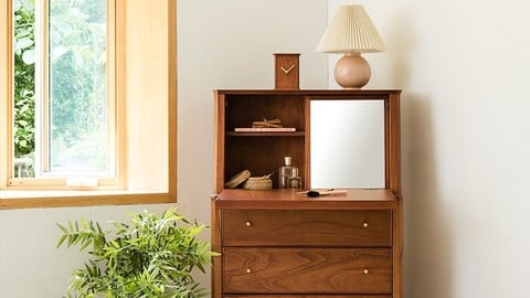 Luard Bureau Dressing Table