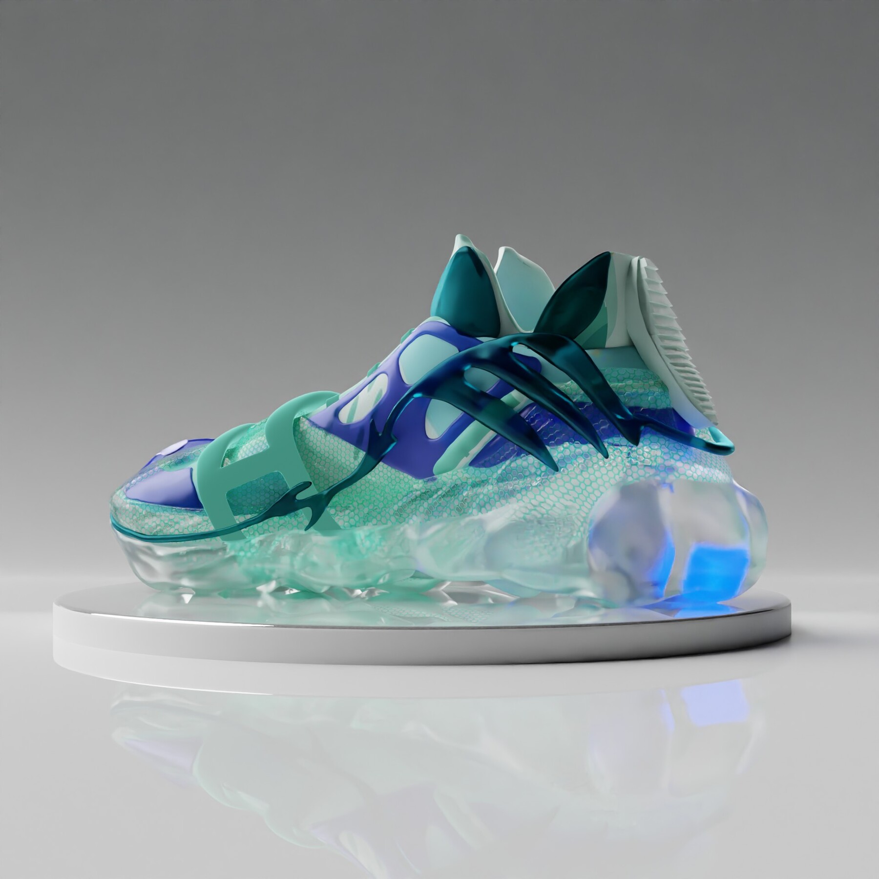 ArtStation - Light blue sneakers | Resources