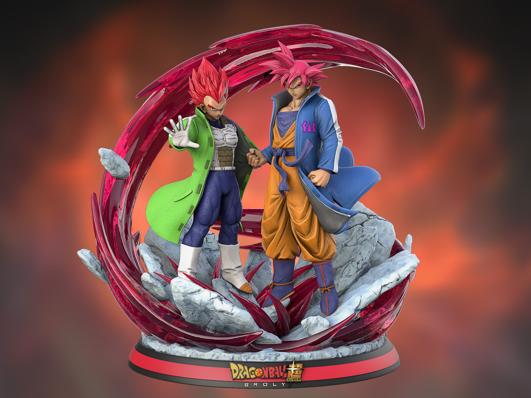 Goku SSJ God (Universo 7)  Goku super saiyan god, Goku super