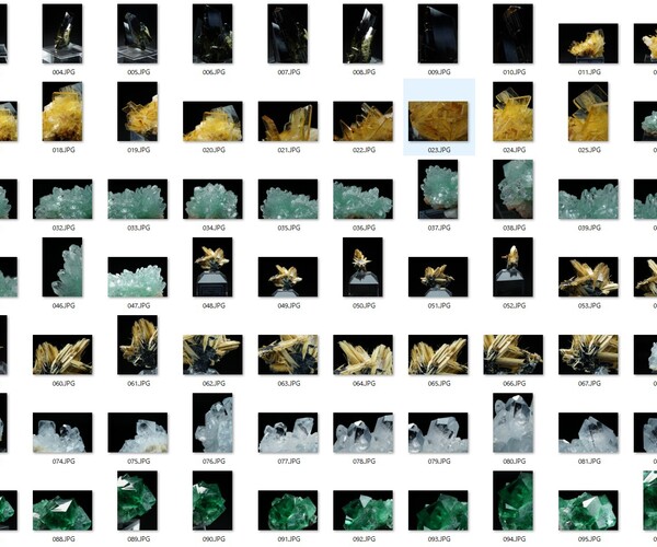 ArtStation 400 Beautiful mineral specimen reference Resources