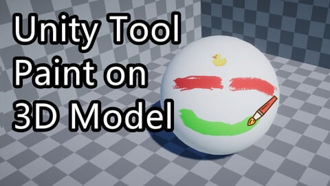 Unity Tool - Paint On 3D Model