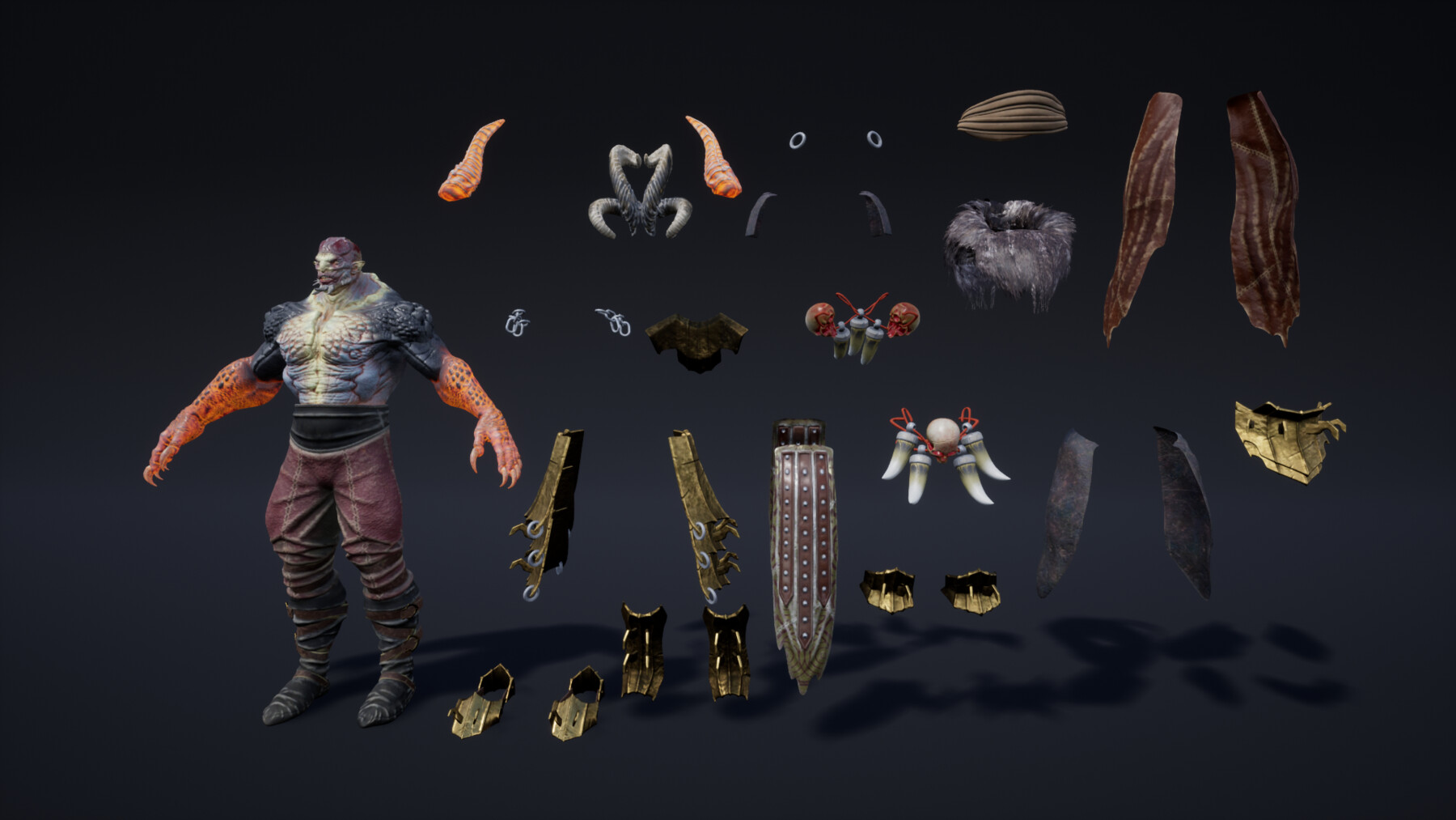 ArtStation - Demon (RPG) | Game Assets