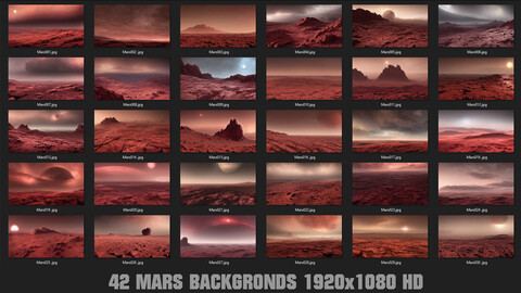 Mars Sci-Fi Creation Pack Vol-1