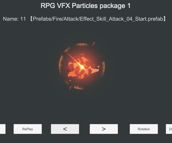 ArtStation - RPG VFX Particles package 1 | Game Assets