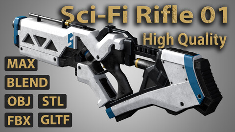 Sci-Fi Rifle 02