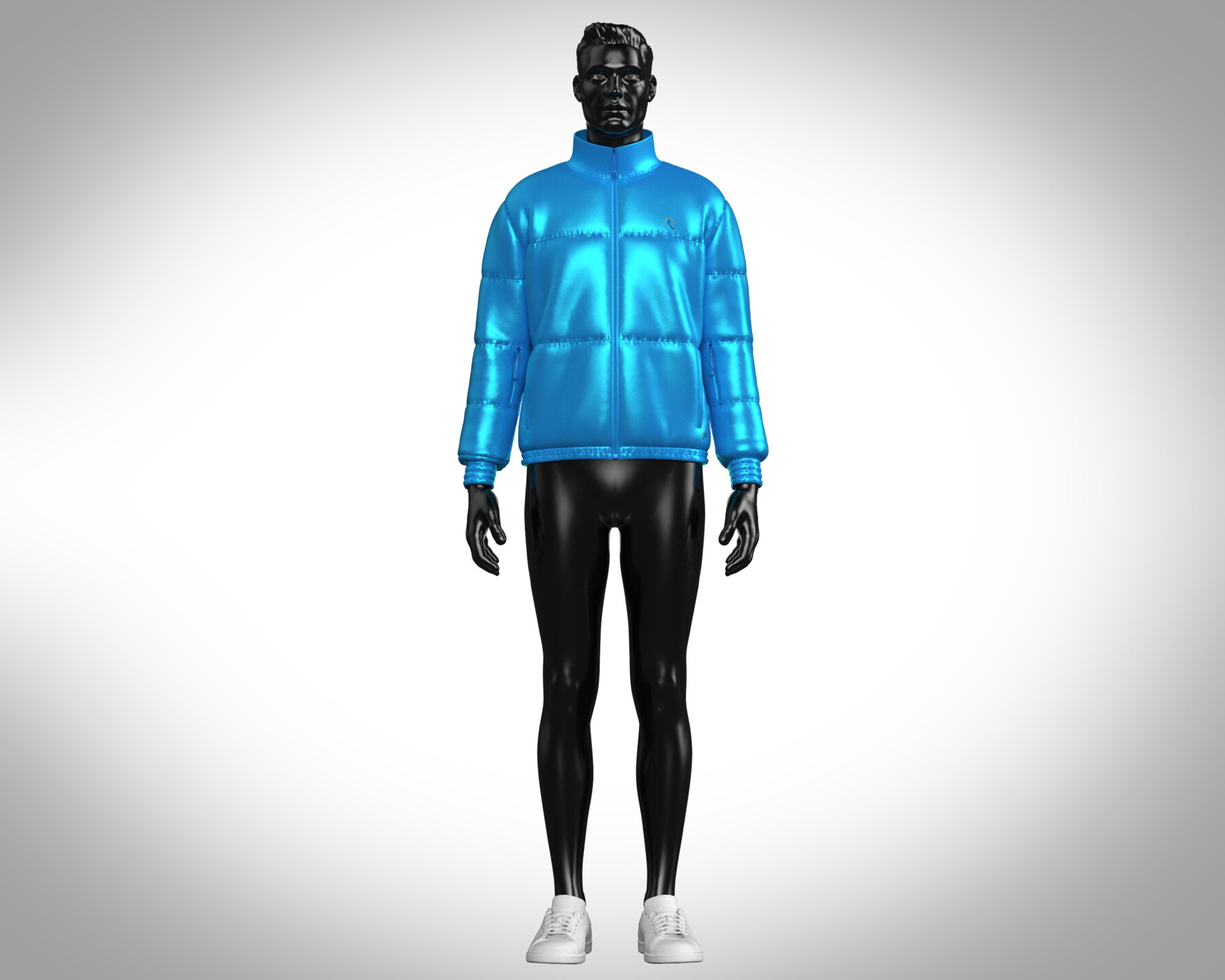 ArtStation - Boxy puffer ski jacket | Resources