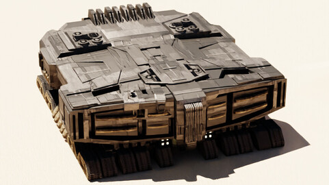 Atreides Spice Harvester 3D model