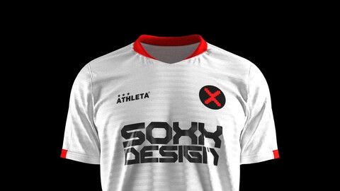 ATHLETA - Football Mockup For CLO3D and Marvelous Designer