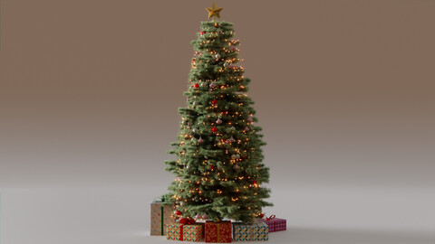 Christmas Tree 3d Model