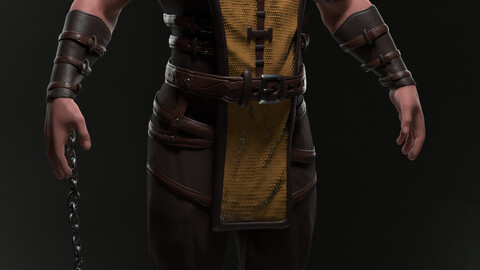 Scorpion Mortal Kombat model