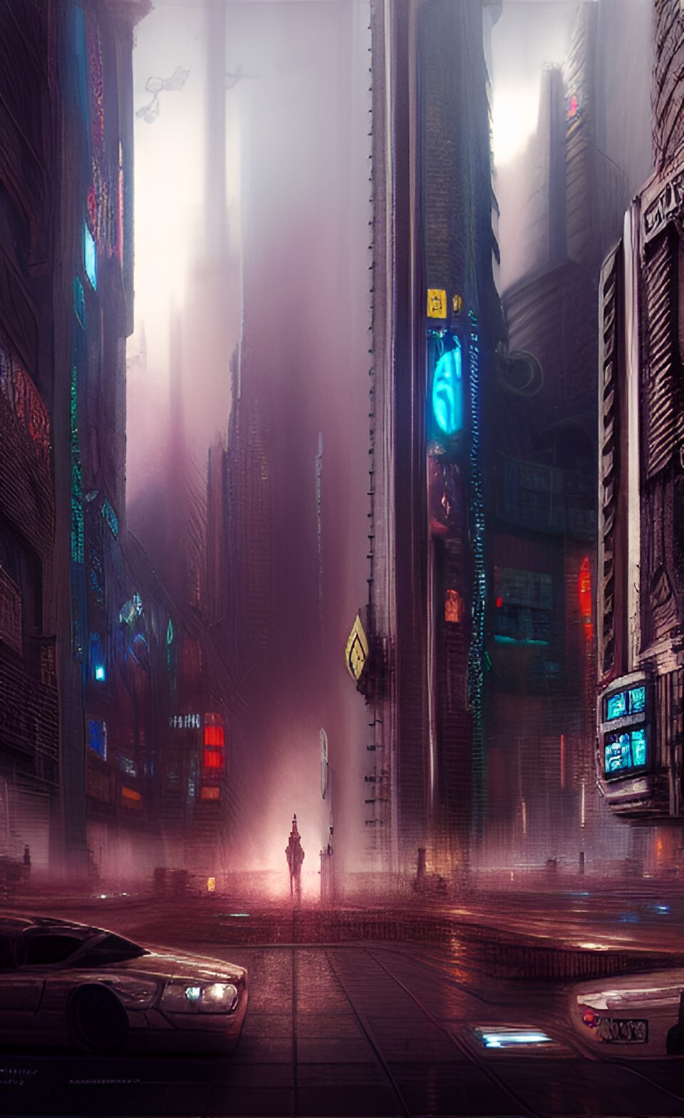 ArtStation - 1055 cyberpunk city 1900 jpg pack wombo art | Artworks