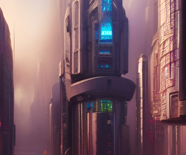 ArtStation - 1055 cyberpunk city 1900 jpg pack wombo art | Artworks