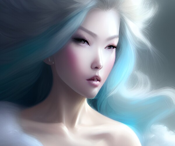 ArtStation - stormy cloud goddess 3400 jpg pack wombo art | Artworks