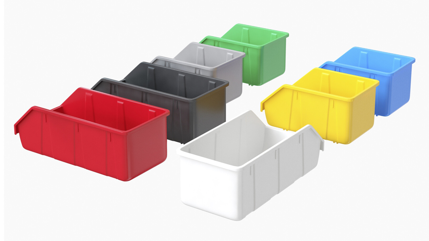 Colored Plastic Boxes