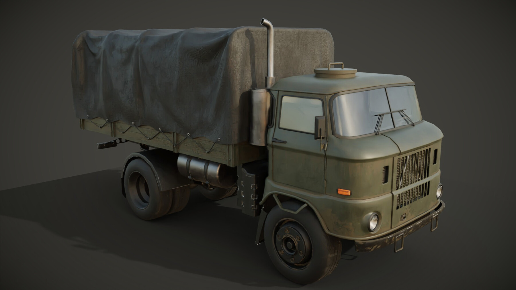 ArtStation - Military Truck - State of Decay 2