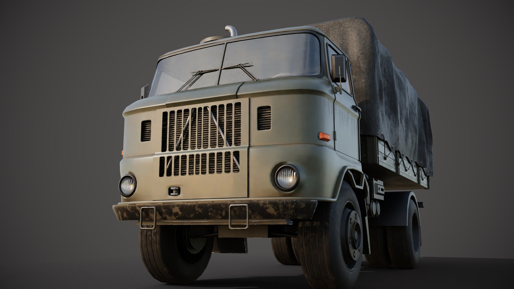 ArtStation - Military Truck - State of Decay 2
