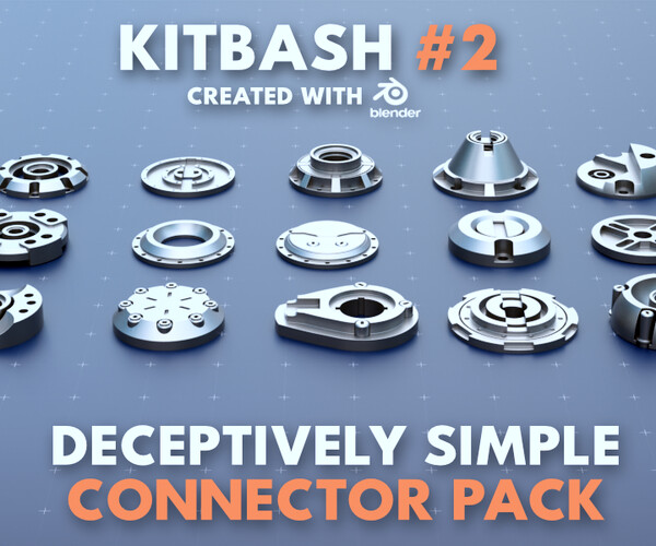 ArtStation - Simple Connector Kitbash #2 | Resources