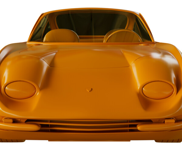 ArtStation Blender Car 3D Model Resources