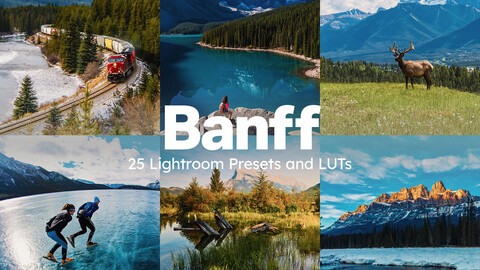 25 Banff Lightroom Presets and LUTs