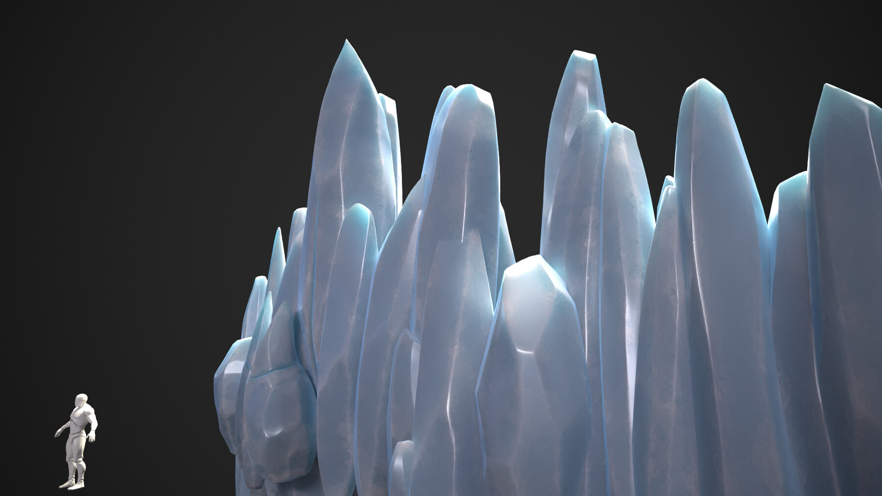 ArtStation Ice Spikes Game Assets