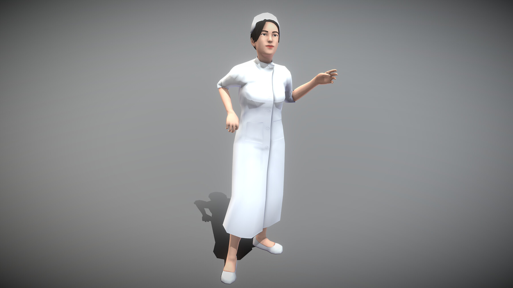 Artstation Nurse Game Assets