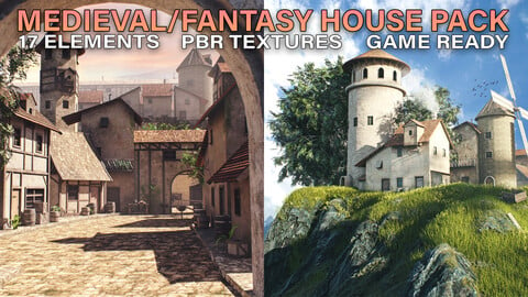Medieval/Fantasy House Pack