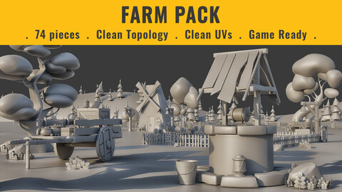 74 Farm equipment ( Game Ready )