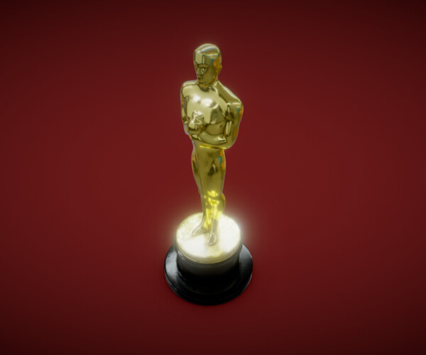 Academy Awards Oscar Statuette Modello 3D - Scarica Oggetti di Vita on