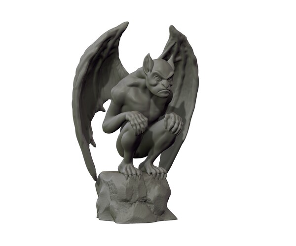 ArtStation - Gargoyle Statue 3D model 3D print model | Resources