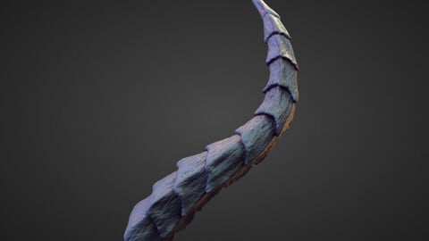 HORN19 high poly sculpt