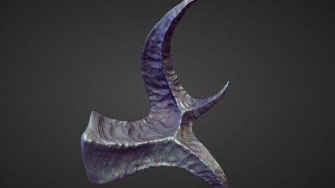 HORN32 high poly sculpt