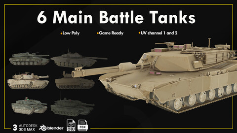 6 Main Battle Tanks