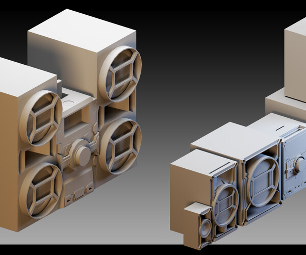 ArtStation - 54 Old Devices- High detail 3d models | Resources