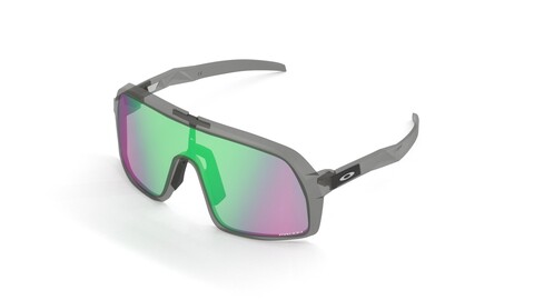 Oakley Kato Sutro Fit Wide Prizm Road Jade Lenses Grey Ink Frame Sunglass 3D Model